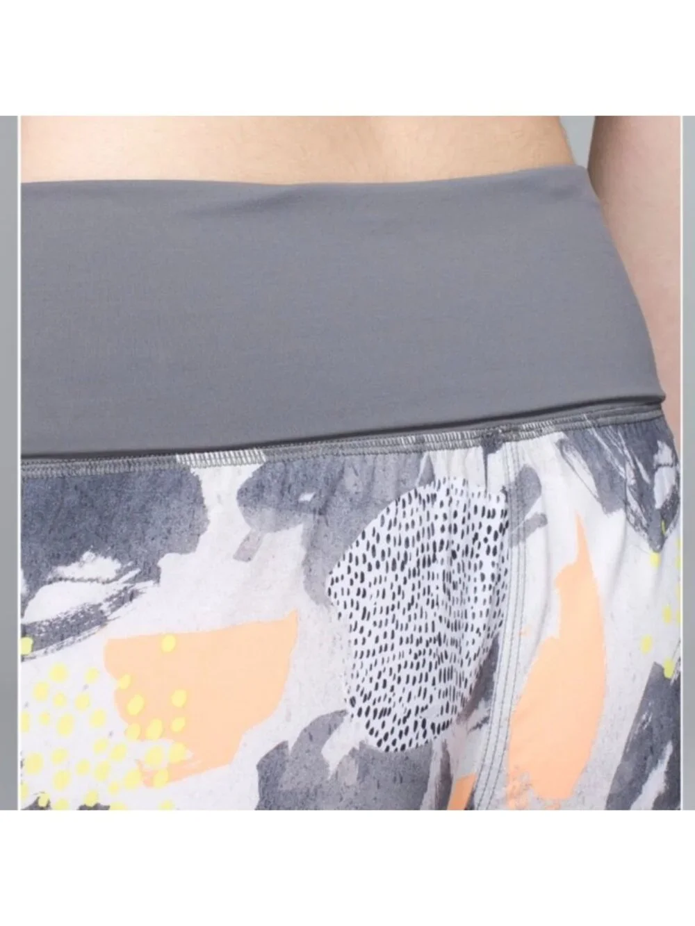 Lululemon Om Pant Mini Art Pop White Multi / Slate